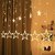 Minha Decorative Star Curtain LED Lights for Diwali (2.5 mtr, 138 LED, 6+6 Star), Curtain String Lights with 8 Flashing