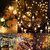 Minha  Round White Crystal Ball Decorative LED Color Changing Fairy String Lights for Diwali Decoration - Diwali Lights,