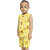 Kid Kupboard Cotton Baby Boys T-Shirt and Short Set, Yellow, Sleeveless, 3-4 Years KIDS6611