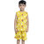 Kid Kupboard Cotton Boys T-Shirt and Short Set, Yellow, Sleeveless, 6-7 Years KIDS6614