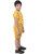 Kid Kupboard Cotton Boys T-Shirt and Short Set, Yellow, Sleeveless, 7-8 Years KIDS6620