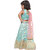 Kid Kupboard Cotton Girls Lehanga, Choli and Dupatta Set, Green, Sleeveless, 5-6 Years KIDS6629
