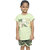 Kid Kupboard Cotton Girls T-Shirt and Short Set, Multicolor, Half Sleeves, 6-7 Years KIDS6640
