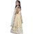 Kid Kupboard Cotton Girls Lehanga, Choli and Dupatta Set, Yellow, Sleeveless, 7-8 Years KIDS6641