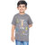 Kid Kupboard Cotton Boys T-Shirt, Grey, Half-Sleeves, 5-6 Years KIDS6648
