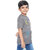 Kid Kupboard Cotton Boys T-Shirt, Grey, Half-Sleeves, 5-6 Years KIDS6648