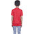 Kid Kupboard Cotton Boys T-Shirt, Red, Half-Sleeves, 9-10 Years KIDS6649