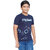 Kid Kupboard Cotton Boys T-Shirt, Blue, Half-Sleeves, 8-9 Years KIDS6650