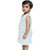 Kid Kupboard Cotton Baby Girls A-Line Frock, Blue, Sleeveless, 3-4 Years KIDS6667