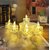 Minha Electric Candle Diyas, 6 Pcs Flameless LED Candles, Decorative Tealight for Home Decoration, Christmas, Diwali, B