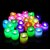 Minha Plastic Flameless  Smokeless Led Tealight Candles Set of 12 Battery Operated Flickering Led Lights Diya Electric