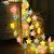 Decorative Colorful  StarLed  String Lights for Indoor Outdoor Home Party Diwali Christmas Decoration (Warm White
