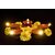 Water Sensor LED Ligh Diya - Decorative Lights, LED Decorative Diya Set, Elegant Design, Battery Operated Diya Light Set