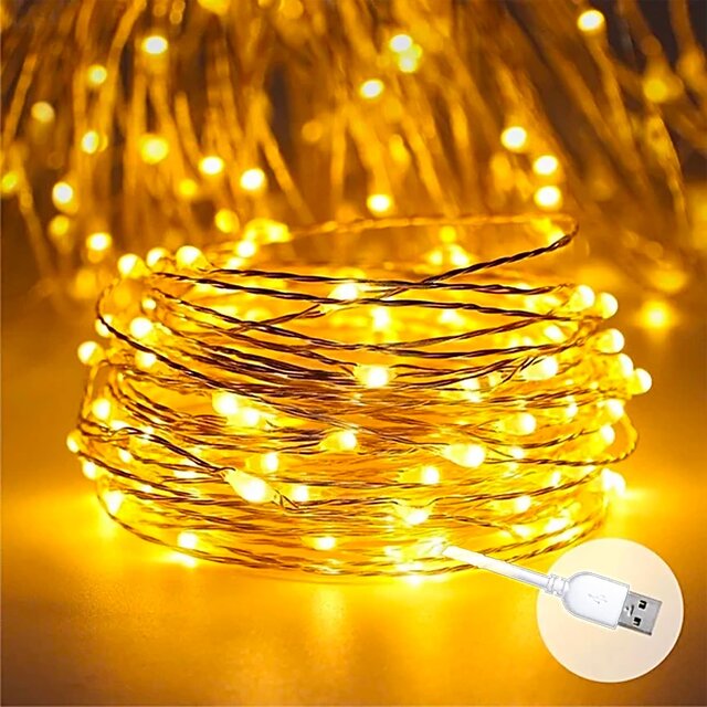Buy Set of 4 Electric 3 Meter LED Warm Rice String Lights (Multicolor ...