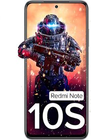 (Refurbished) Redmi Note 10S (6 GB RAM, 64 GB Storage, White) - Good Condition