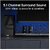 boAt Aavante Bar Azure Pro 5.1-Channel Wired Soundbar w/ 550 W Sound Wireless Rear Satellite Speakers EQ Modes Bluetooth v5.4 Multiple Ports Bass and Treble Controls &Master Remote(Premium Black)