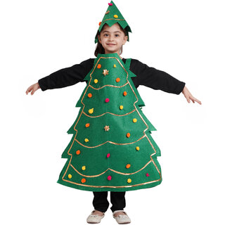 Kaku Fancy Dresses Christmas Tree Freesize Costume For Christmas PartyTheme party - Green, Freesize, For Boys  Girls