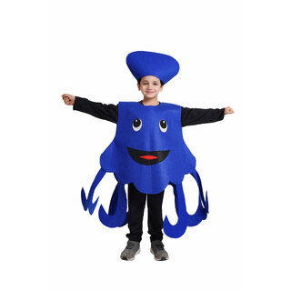 Kaku Fancy Dresses Octopus Cutout for kids, Water Animal Costume For Boys  Girls (Freesize/Only Cutout with Cap)