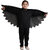 Kaku Fancy Dresses Black Crow Bird Wing Fancy Dress Accessory for Kids - Multicolor, Freesize