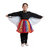 Kaku Fancy Dresses Rainbow Tu-Tu skirt with Butterfly Wings for Girls, Multicolor Skirt for, Baby Girl