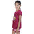 Kid Kupboard Cotton Girls T-Shirt and Short Set, Multicolor, Half-Sleeves, 6-7 Years KIDS6682