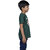 Kid Kupboard Cotton Boys T-Shirt, Green, Half-Sleeves, 6-7 Years KIDS6688