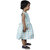 Kid Kupboard Cotton Baby Girls A-Line Frock, Light Blue, Sleeveless, 3-4 Years KIDS6695