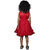 Kid Kupboard Cotton Girls A-Line Frock, Light Red, Sleeveless, 5-6 Years KIDS6699