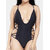 Bold & Bae Fashion Bodysuit With Back Knot In Black