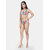 Bold  Bae Fashion Beachwear Scoop Neck Bikini Set In Vibrant Print