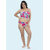 Bold & Bae Fashion Beachwear Scoop Neck Bikini Set In Vibrant Print