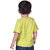 Kid Kupboard Cotton Baby Boys T-Shirt, Yellow, Half-Sleeves, 2-3 Years KIDS6705