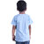 Kid Kupboard Cotton Baby Boys T-Shirt, Light Blue, Half-Sleeves, 3-4 Years KIDS6706