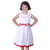 Kid Kupboard Cotton Baby Girls A-Line Frock, Light White, Sleeveless, 7-8 Years KIDS6712