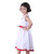 Kid Kupboard Cotton Baby Girls A-Line Frock, Light White, Sleeveless, 7-8 Years KIDS6712