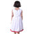 Kid Kupboard Cotton Baby Girls A-Line Frock, Light White, Sleeveless, 7-8 Years KIDS6712