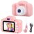 Kaash collections Toy Imagine Kids Digital Camera 2.0 Inch Screen, Compact Pink Design, Video Recorder, Photo Capture