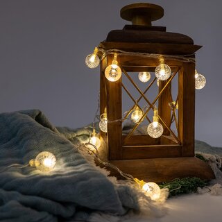 Led Lights for Home Decoration - 3.5 m, 14LED Led Crystal Ball Lights for Decoration, String Lights