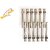 Dispensing Blunt Tipped Needle Size 8Gx1(12pcs) Refill Cartridges Transfer Viscous Liquids Oils GlycerinEpoxy Adhesive