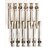Dispensing Blunt Tipped Needle Size 8Gx1(12pcs) Refill Cartridges Transfer Viscous Liquids Oils GlycerinEpoxy Adhesive