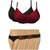 Minha 2 padded bra and 3 cotton panty set