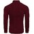 Fashlook Mens Maroon Self Design Round Neck Full Sleeve Sweatshirt