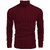 Fashlook Mens Maroon Self Design Round Neck Full Sleeve Sweatshirt