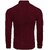 Fashlook Mens Maroon Self Design Round Neck Full Sleeve Sweatshirt