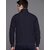 Fashlook Bomber Solid Full Sleeve Blue Jacket for Mens