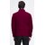 Fashlook Fluffy Solid Full Sleeve Maroon Jacket for Mens