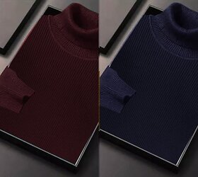 Fashlook Solid Full Sleeve Casual Multicolor Sweaters For Mens