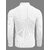 Fashlook Striped High Neck Pure Cotton Casual White Full Sleeve T-Shirt For Mens