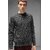 Fashlook Solid Round Neck Wool Blend Casual Grey Full Sleeve T-Shirt For Mens