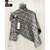 Fashlook Checkered Curved Collar Regular Fit Cotton Blend Casual Green Shirt For Mens